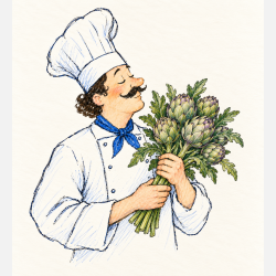 Kron�rtskocka VIOLET DE PROVENCE (Franchi violetto precocce)