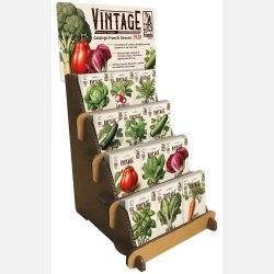 Rdisa FORZARE DI GAUDY ROTONDO ROSA GRANDE PUNTA BIANCA (VINTAGE)