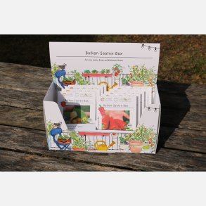 Stadsodlingsbox - BALCONY SEED BOX - Ekologiska fr�er