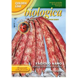 Borlottob�na LINGUA DI FUOCO (Franchi) - Ekologiska fr�er 