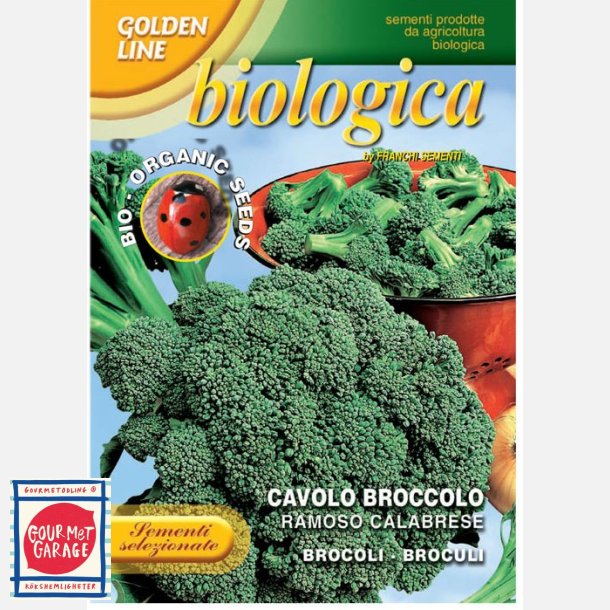 Broccoli Ramoso Calabrese - ekologiska fröer