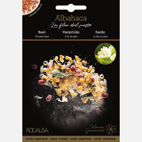 Gourmetblomma (Flower Gourmet) - Basilika - Pestoblomman 