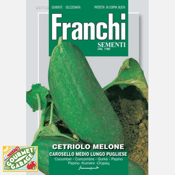 Melongurka - Cetriolo Melone Carosello Medio Lungo Pugliese