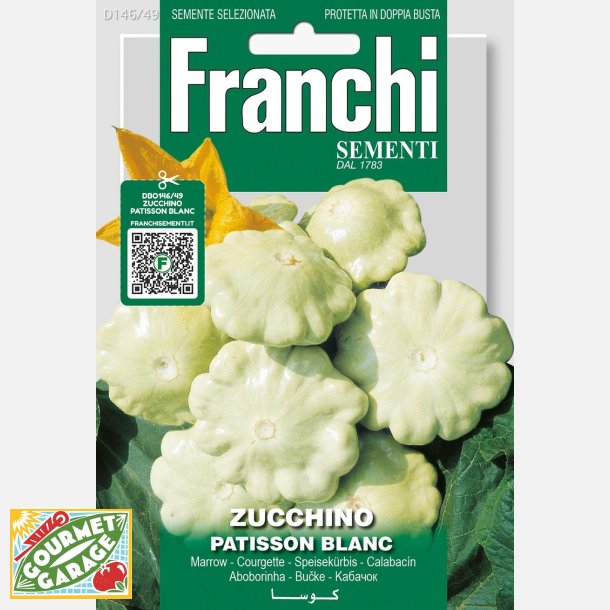 Zucchino Patisson Blanc - STORPACK