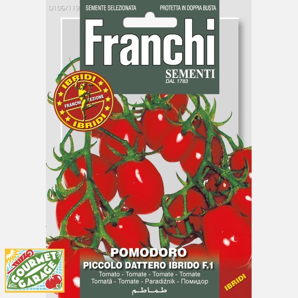 Tomat PICCOLO DATTERO F.1 (Valido F.1) 